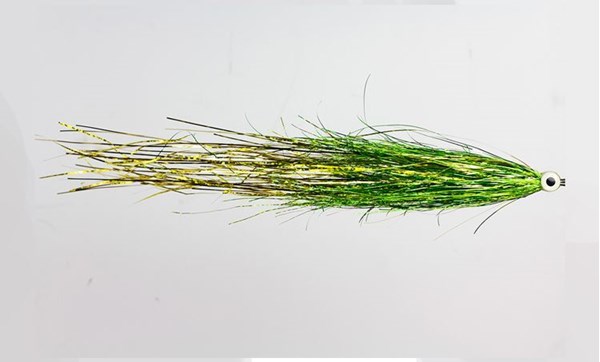 Picture of Pike Fly - Bauer's UV Green Gold