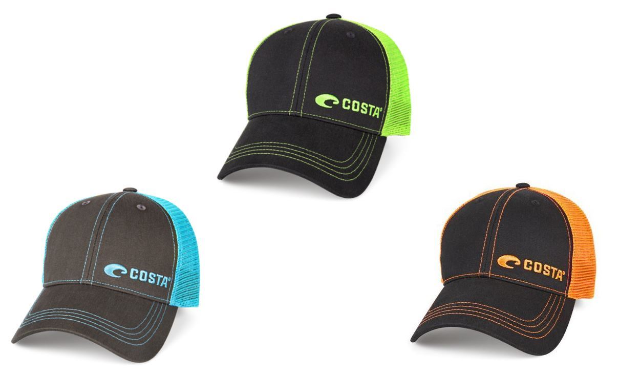 Picture of Costa Neon Trucker Offset Logo Hat