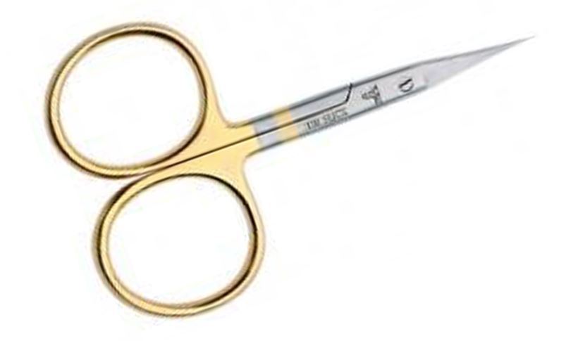 Picture of Dr Slick Scissor All-Purpuse Gold Loop 4" Micro Tip