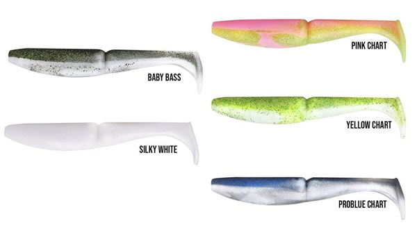 Picture of One Up Shad 10'' 21 cm 2-pack Pike Edition