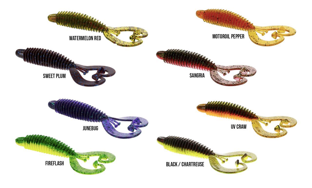 Picture of Westin RingCraw Curltail 9cm 5-pack