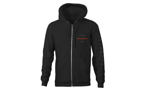 Picture of Grundéns Rope Knot FZ Hoodie Black