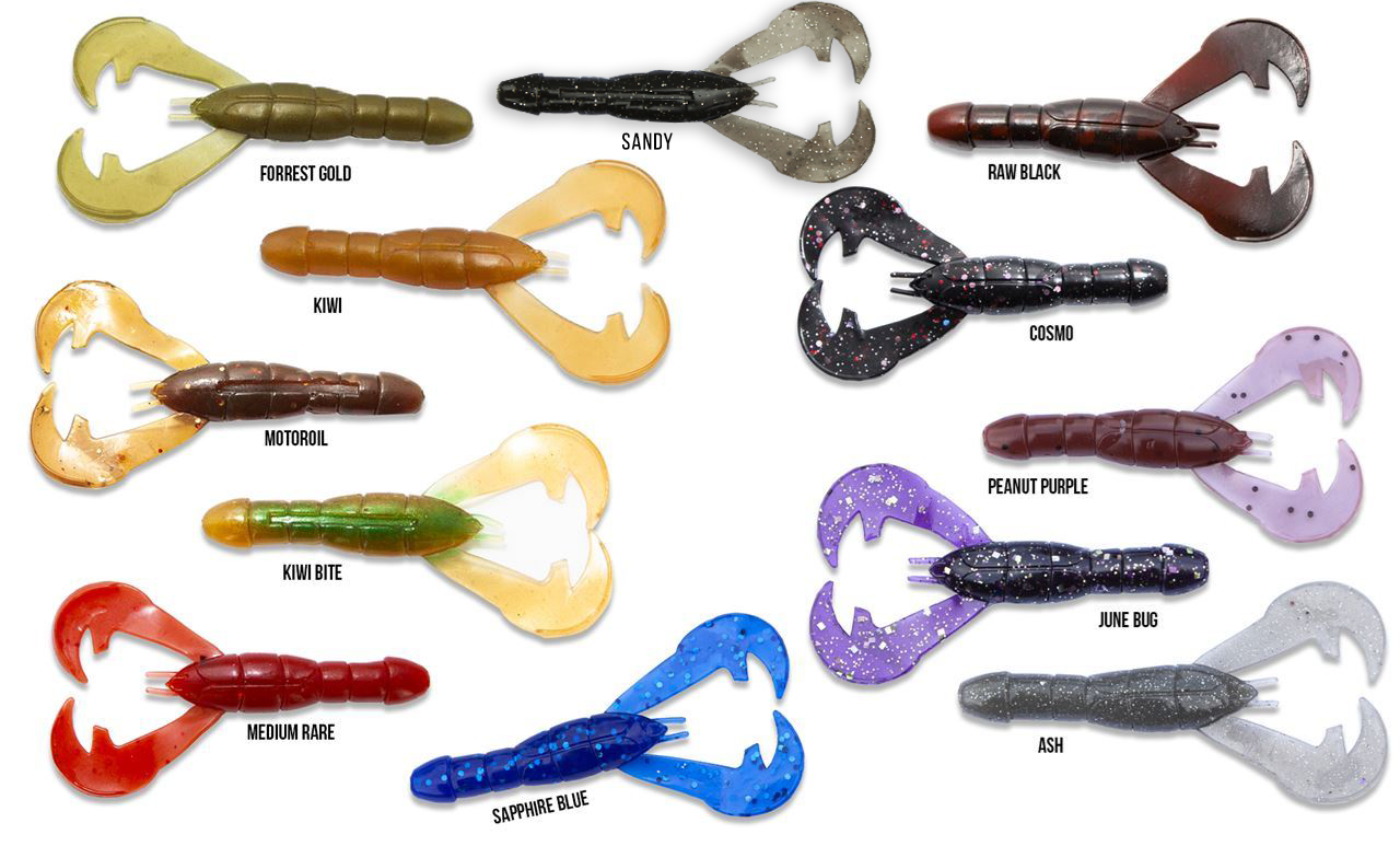 Picture of Monkey Craw 8-pack 9,5cm