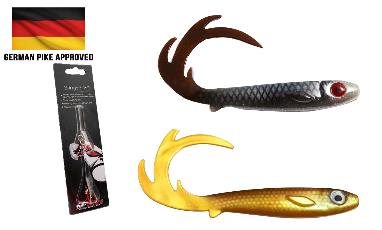 Picture of BUNDLE - 2 x Flatnose Dragon and stinger (German approved)