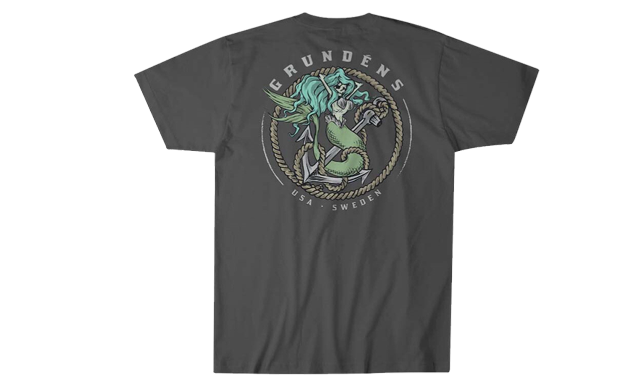 Picture of Grundéns Mermaid SS T-Shirt  Iron Grey