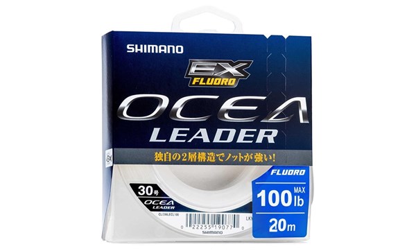 Bild på Shimano Line Ocea EX Fluoro Leader, 20m, 1.051mm, CLEAR