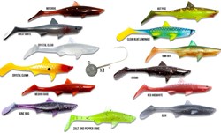 Picture of Baby Shark 10 cm - 8-pack with Jig head Bundle!