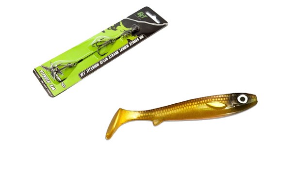 Picture of Flatnose Shad Golddigger with stinger