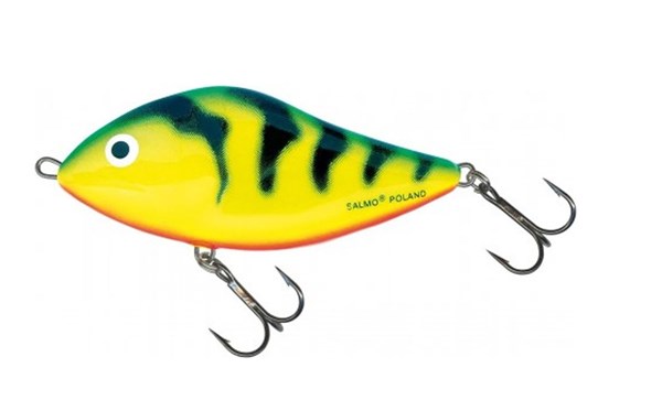 Picture of Salmo Slider Floating 10 cm, Green Tiger